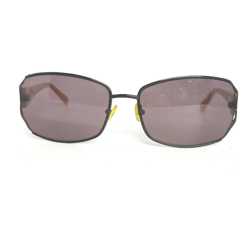 Vera Bradley Trina Sunglasses Go Wild GWD Floral Rectangular‎ Black Gold 58-17